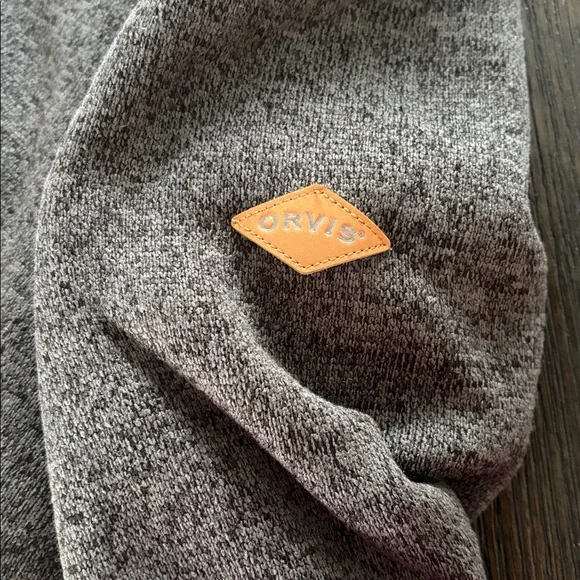 Orvis quarter zip fleece pullover - Picture 6 of 9